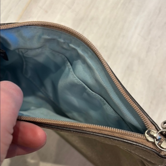 Coach Metallic Wristlet Clutch - Picture 6 of 6